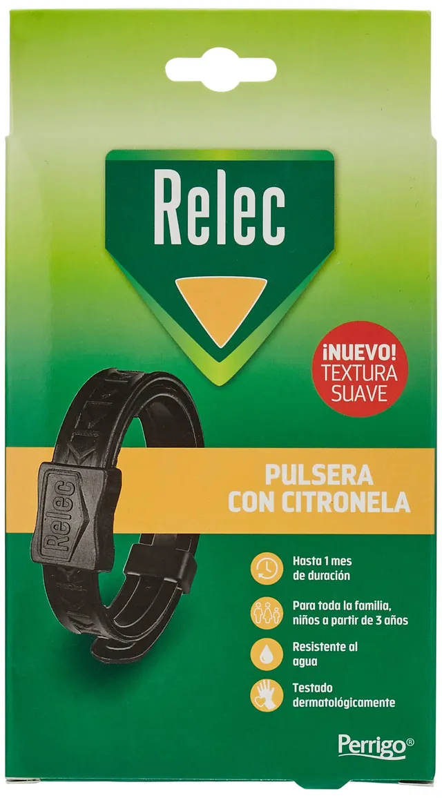 relec-pulsera-citronela-antimosquitos-negra-1-ud image 1