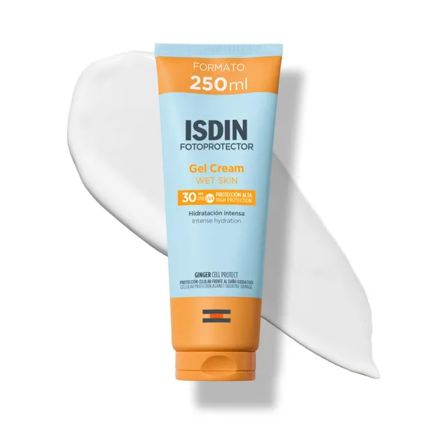 isdin-fotoprotector-gel-cream-wet-skin-spf-30-corporal-250-ml image 1