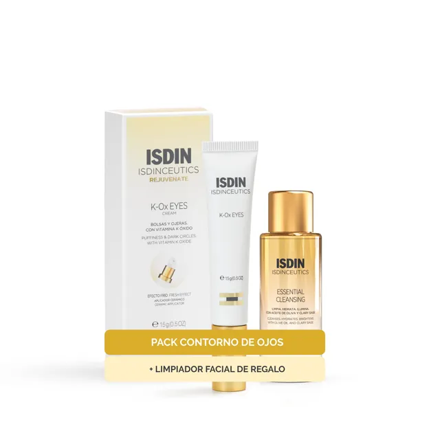 isdin-isdinceutics-pack-k-ox-eyes-contorno-de-ojos-essential-cleansing-27g-mini image 1