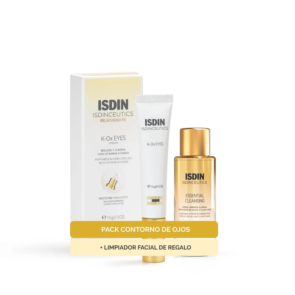 isdin-isdinceutics-pack-k-ox-eyes-contorno-de-ojos-essential-cleansing-27g-mini image 1