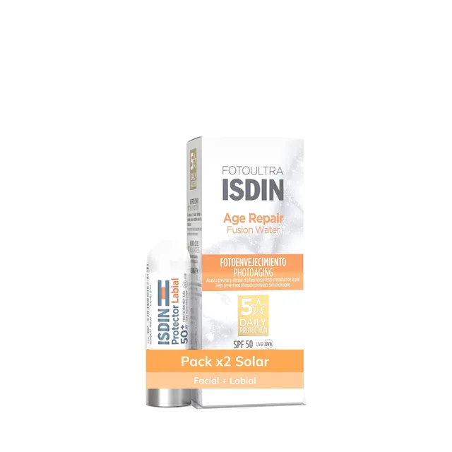 isdin-pack-fusion-water-repair-spf-50-protector-labial-spf-50 image 1