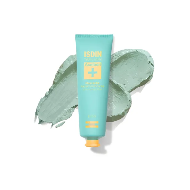 isdin-acniben-mascarilla-purificante-facial-75-ml-piel-grasa-con-granos image 1