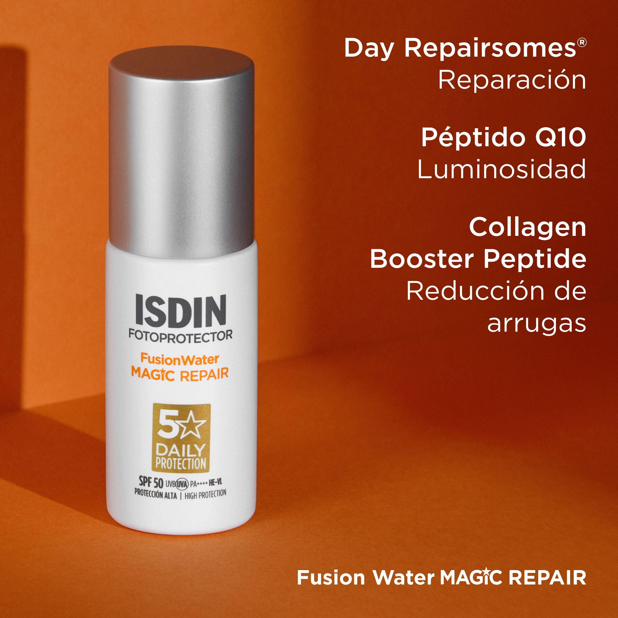 isdin-fusion-water-magic-repair-spf50-protector-solar-facial-50-ml image 7