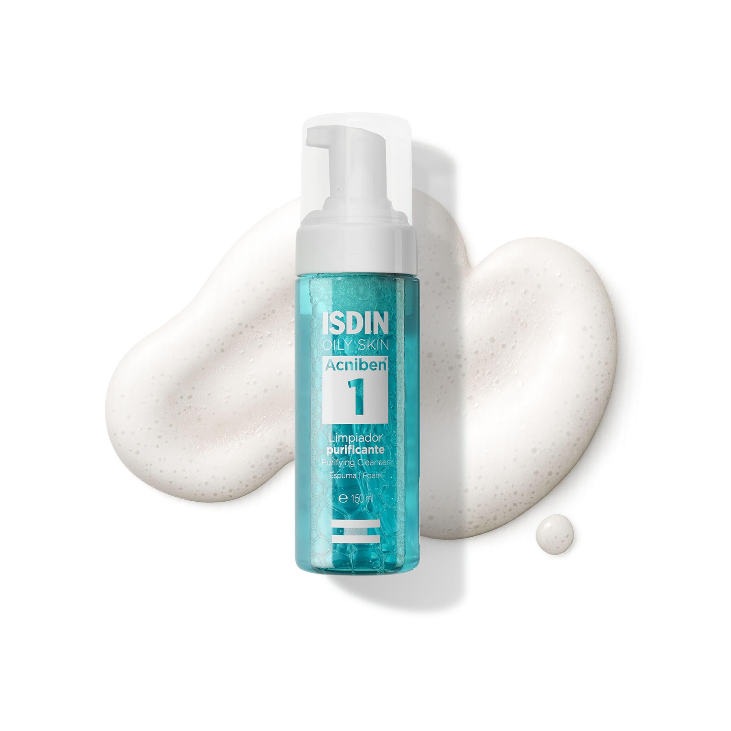 isdin-acniben-gel-limpiador-purificante-espuma-para-piel-grasa image 1