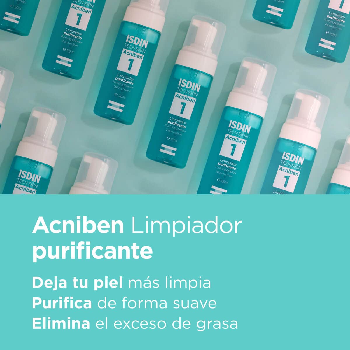 isdin-acniben-pack-limpiador-purificante-espuma-body-piel-grasa-acneica image 2
