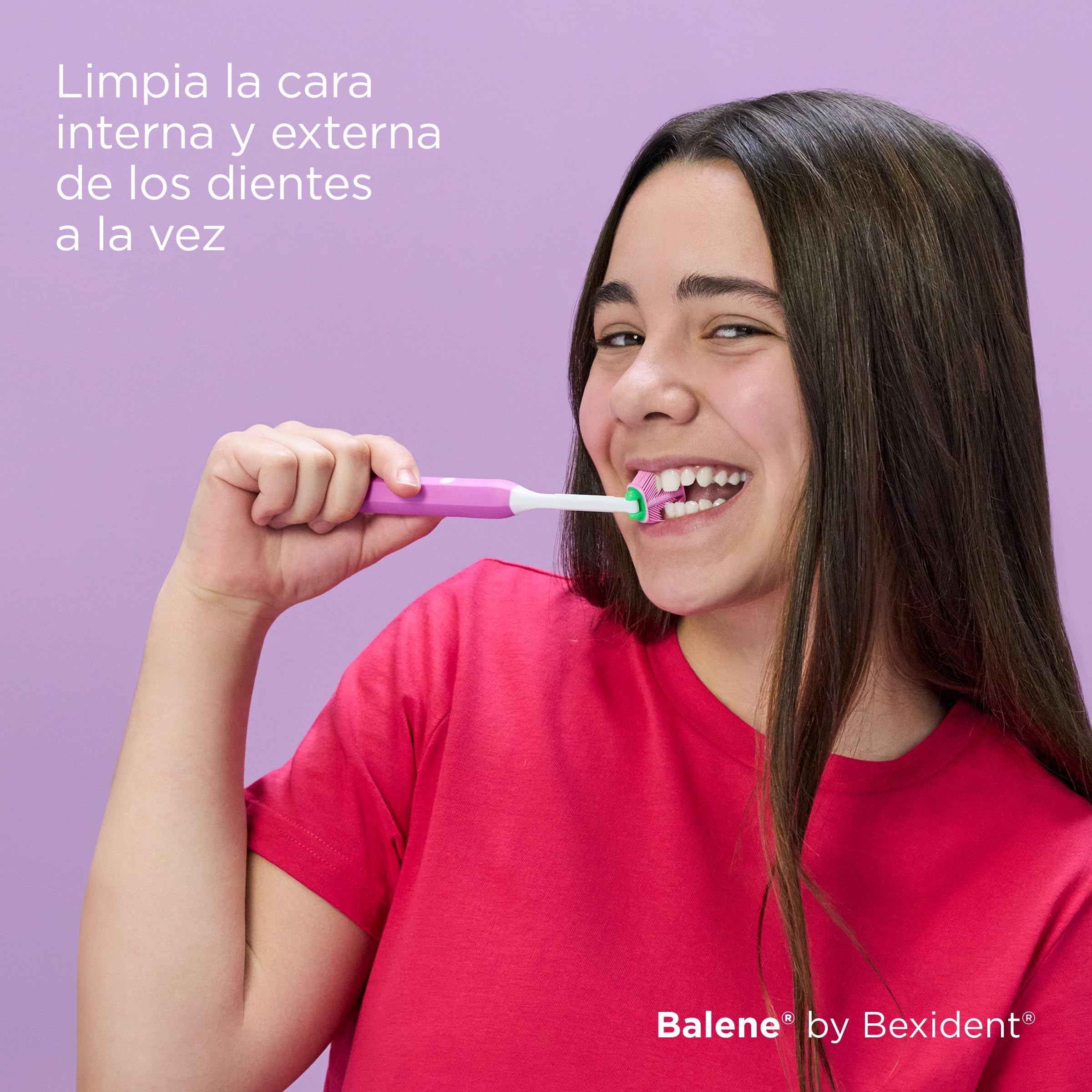 isdin-balene-by-bexident-cepillo-de-dientes-junior-purple-soft image 2