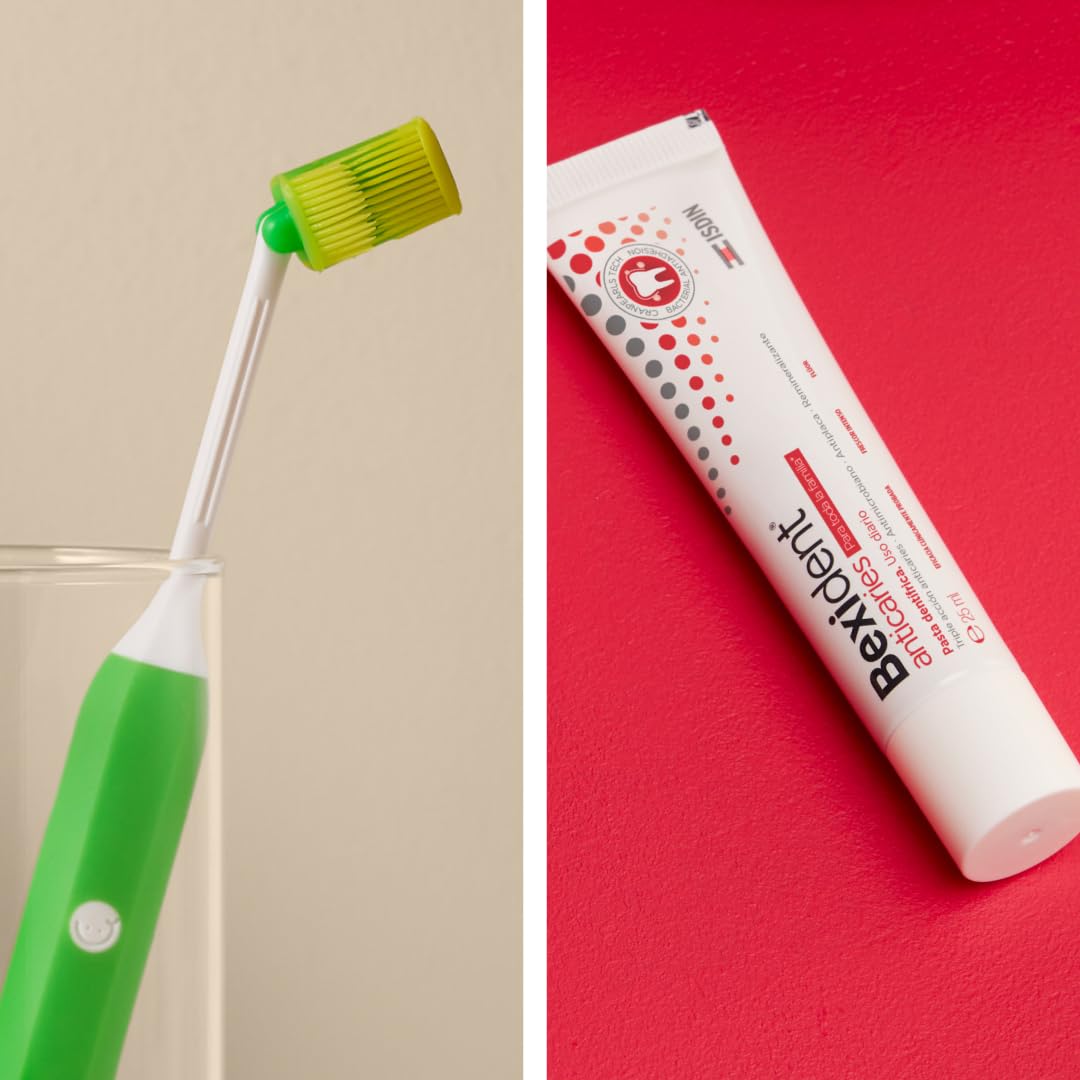 isdin-balene-by-bexident-cepillo-dental-junior-green-soft image 8