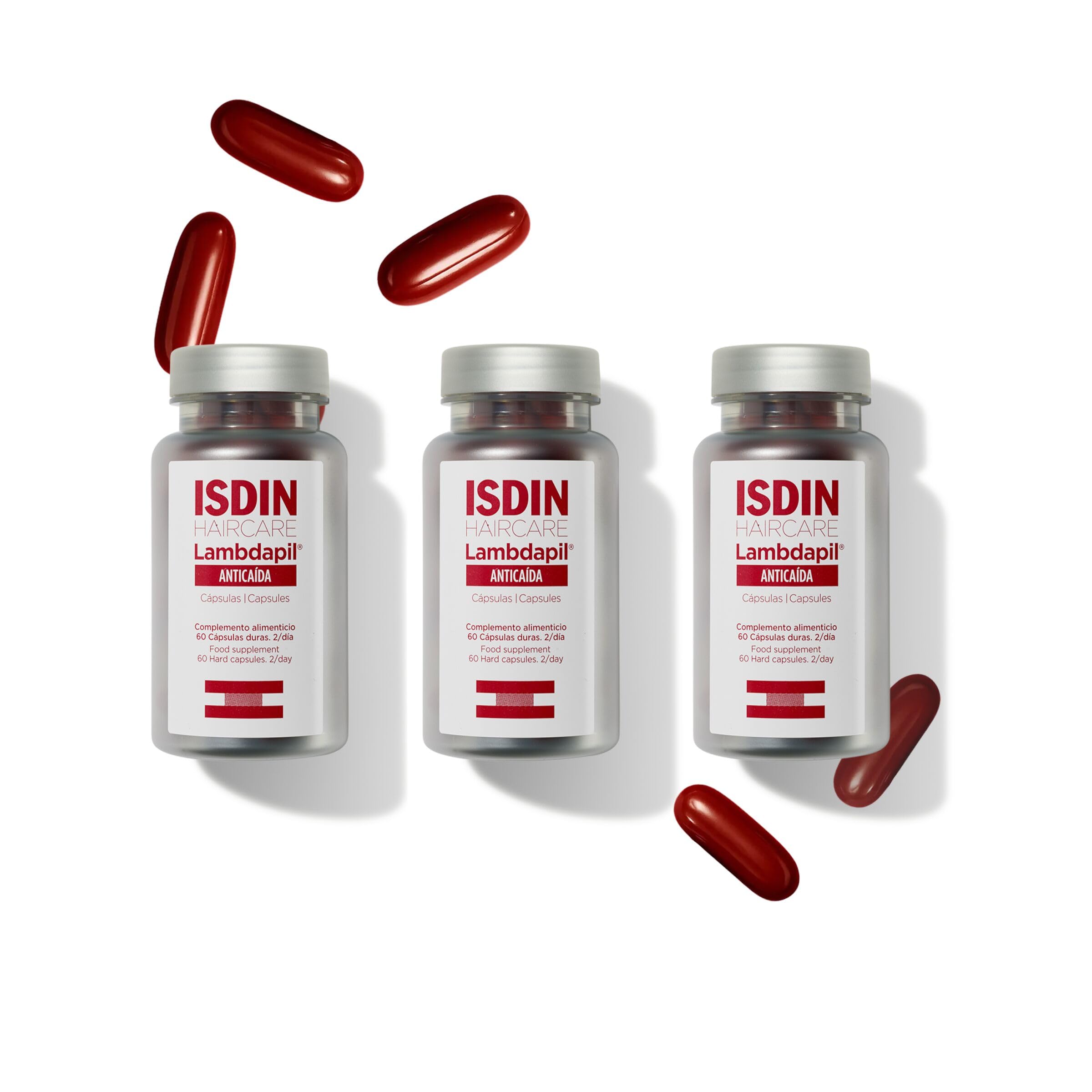 isdin-lambdapil-180-c-psulas-antica-da-del-cabello-tratamiento-3-meses image 1