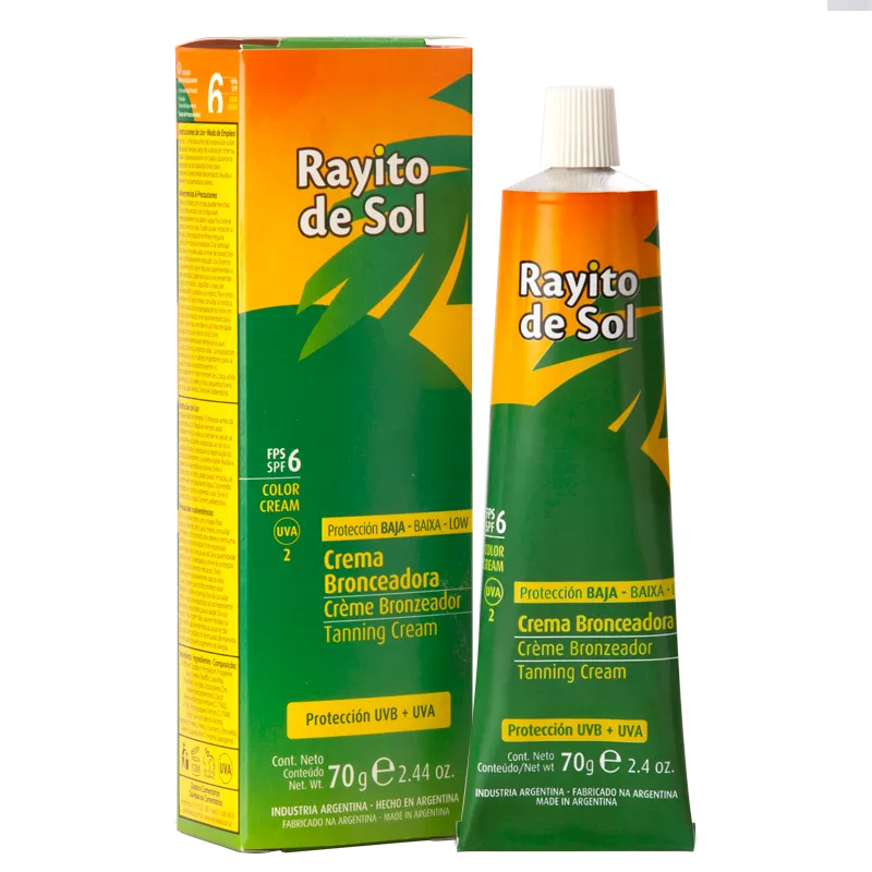 rayito-de-sol-crema-bronceadora-fps-6-70g-glow image 1