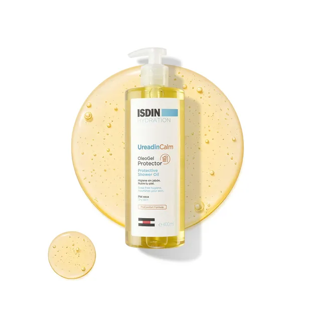 isdin-ureadincalm-oleo-gel-aceite-de-ducha-400-ml-piel-seca-con-picor image 1