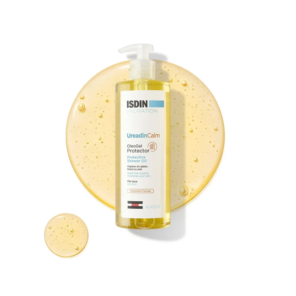 isdin-ureadincalm-oleo-gel-aceite-de-ducha-400-ml-piel-seca-con-picor image 1