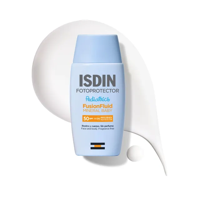 isdin-pediatrics-fusion-fluid-mineral-baby-spf-50-protector-solar-mineral-50-ml image 1