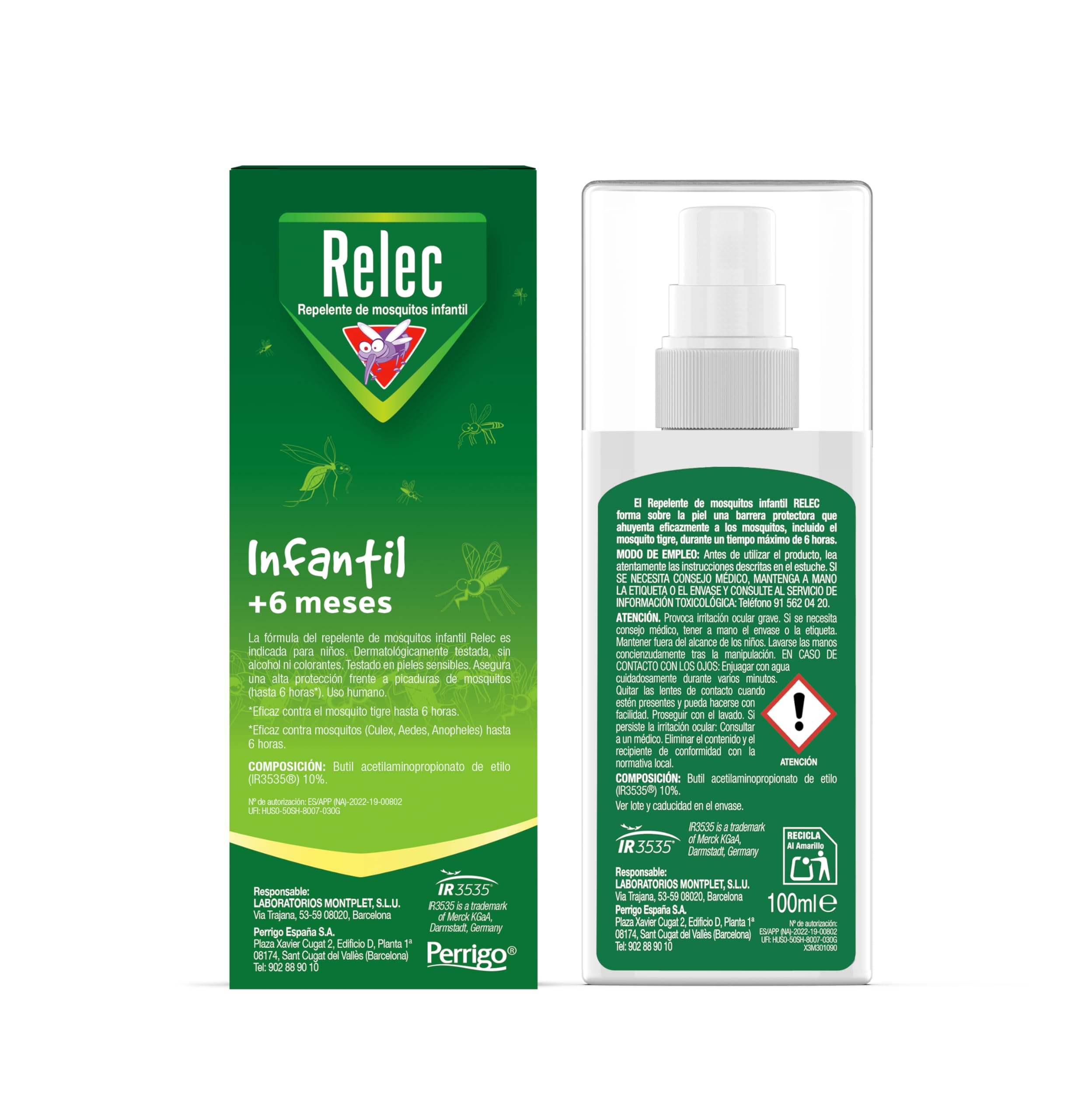 relec-infantil-spray-repelente-antimosquitos-12-meses-100-ml image 2