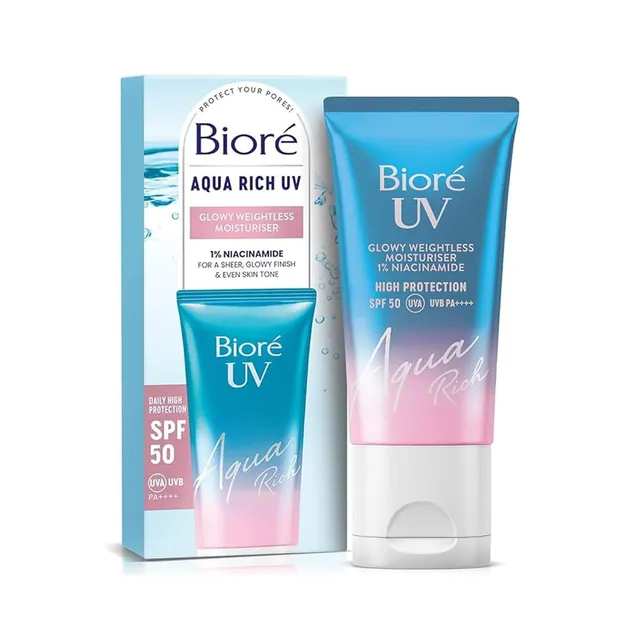 bior-uv-aqua-rich-glowy-moisturizer-spf50-50-ml-niacinamida image 1