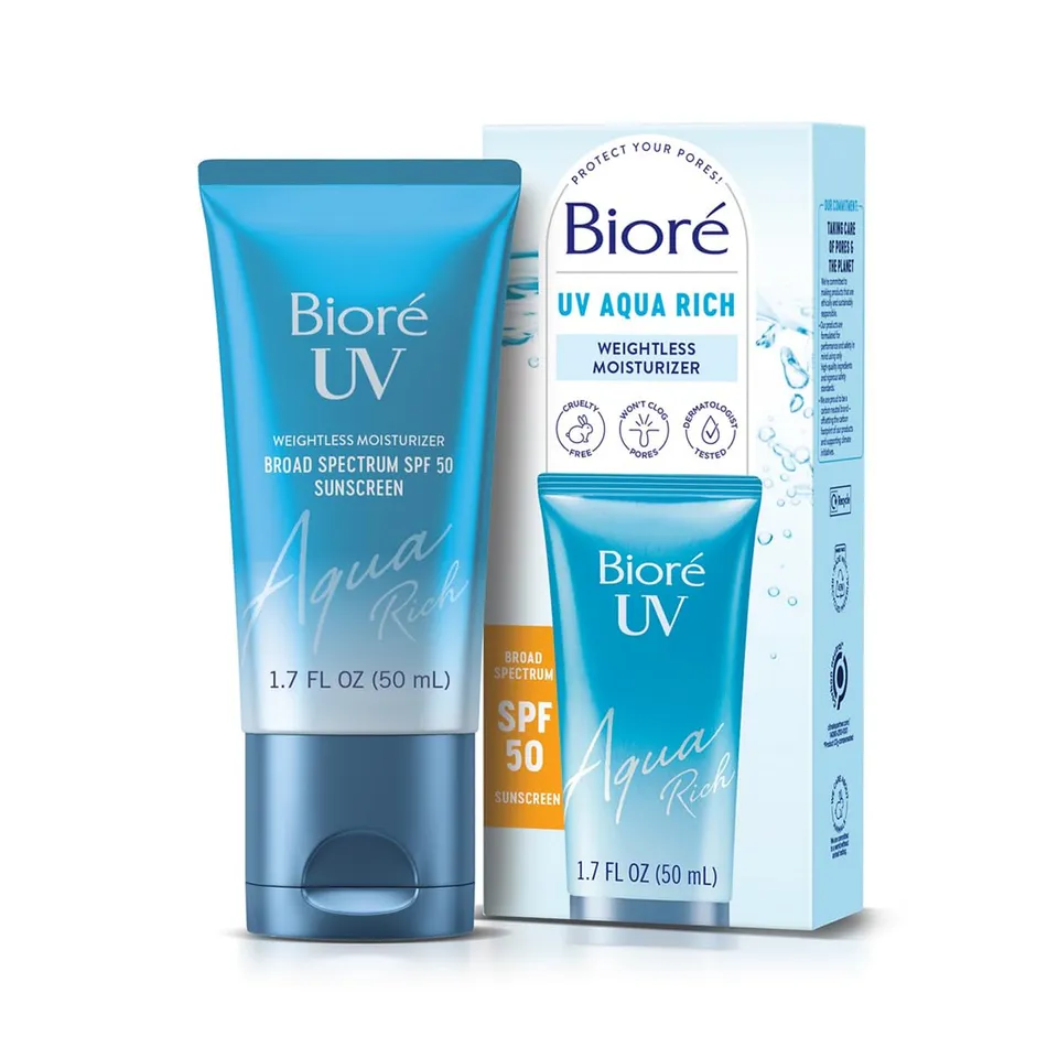 bior-uv-aqua-rich-weightless-moisturizer-spf-50-hidratante-facial-50-ml image 1