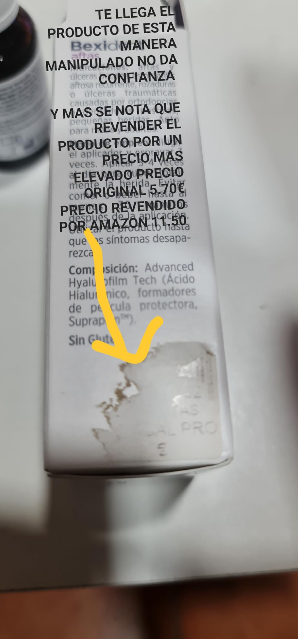 El mejor para las aftas