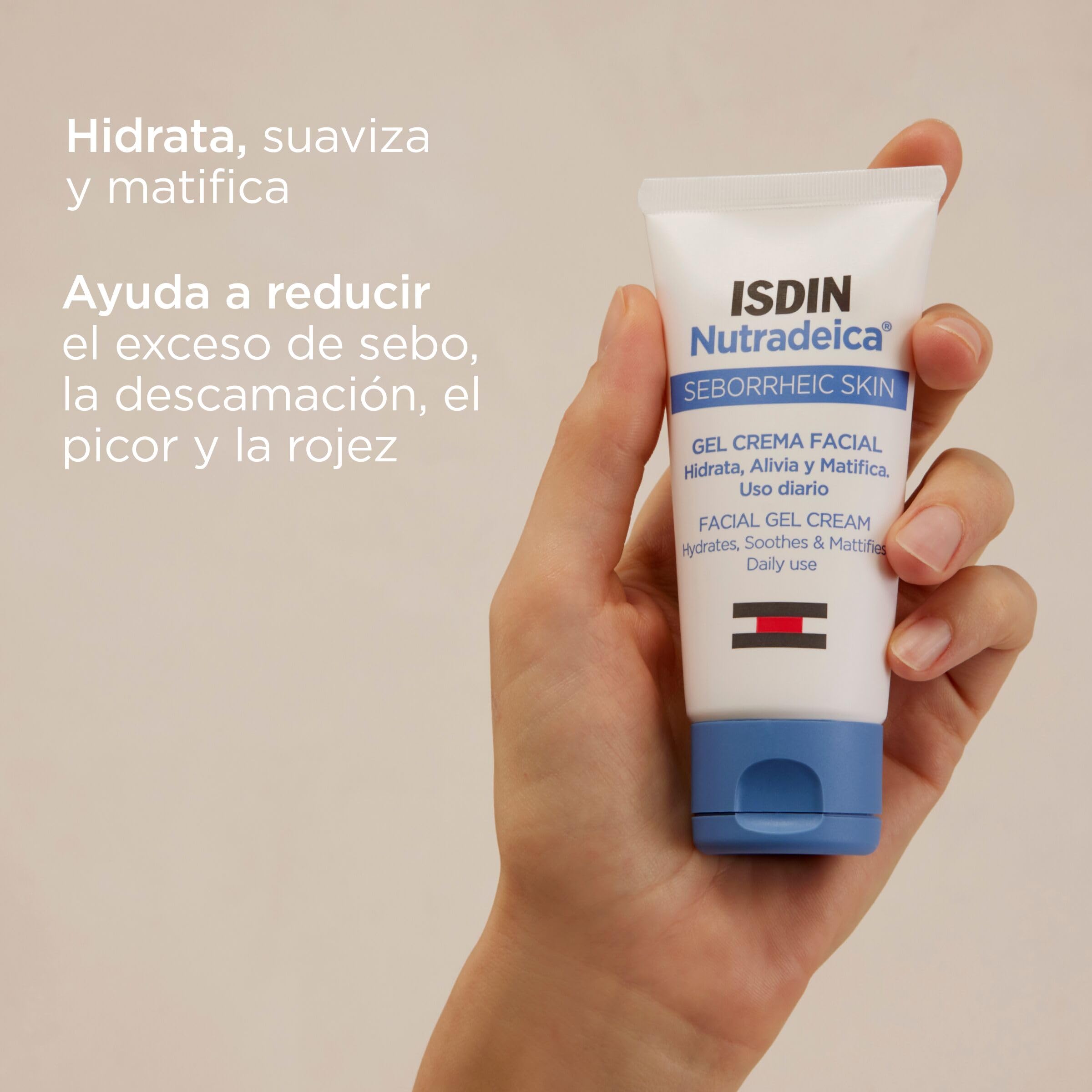 isdin-nutradeica-gel-crema-facial-piel-seborreica-50-ml image 4