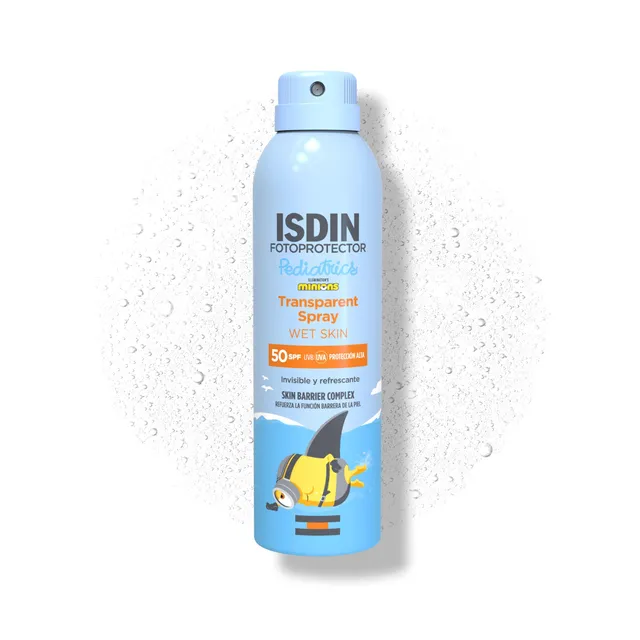 isdin-pediatrics-transparent-spray-wet-skin-spf50-250-ml image 1