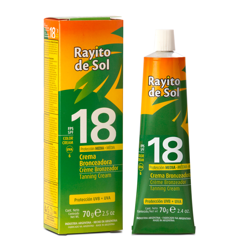 rayito-de-sol-crema-bronceadora-fps-18-70g image 1