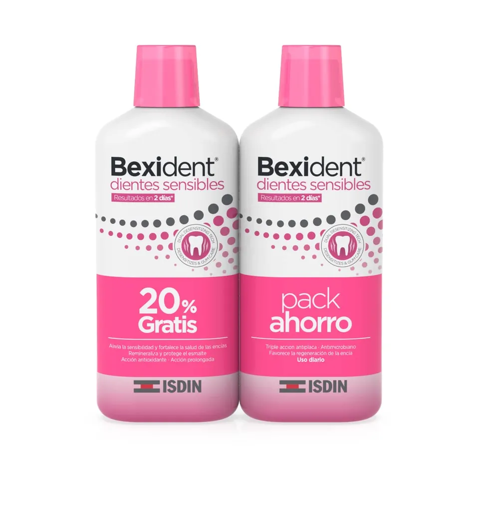 isdin-bexident-dientes-sensibles-pack-colutorio-500-ml-500-ml-con-cpc-cymenol image 1