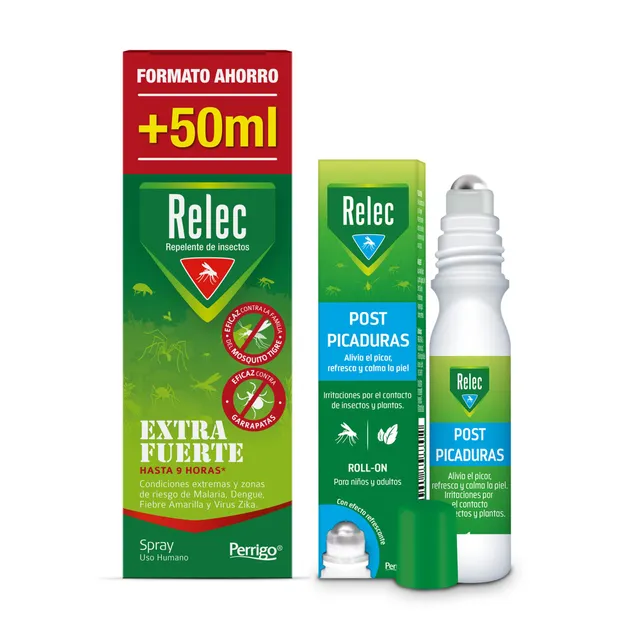 relec-extra-fuerte-spray-125-ml-roll-on-post-picaduras-15-ml-pack image 1