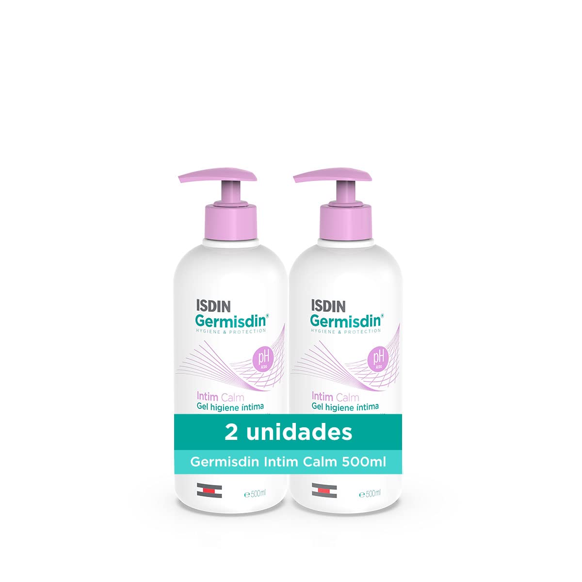 isdin-germisdin-intim-calm-gel-higiene-ntima-pack-2x500-ml image 1
