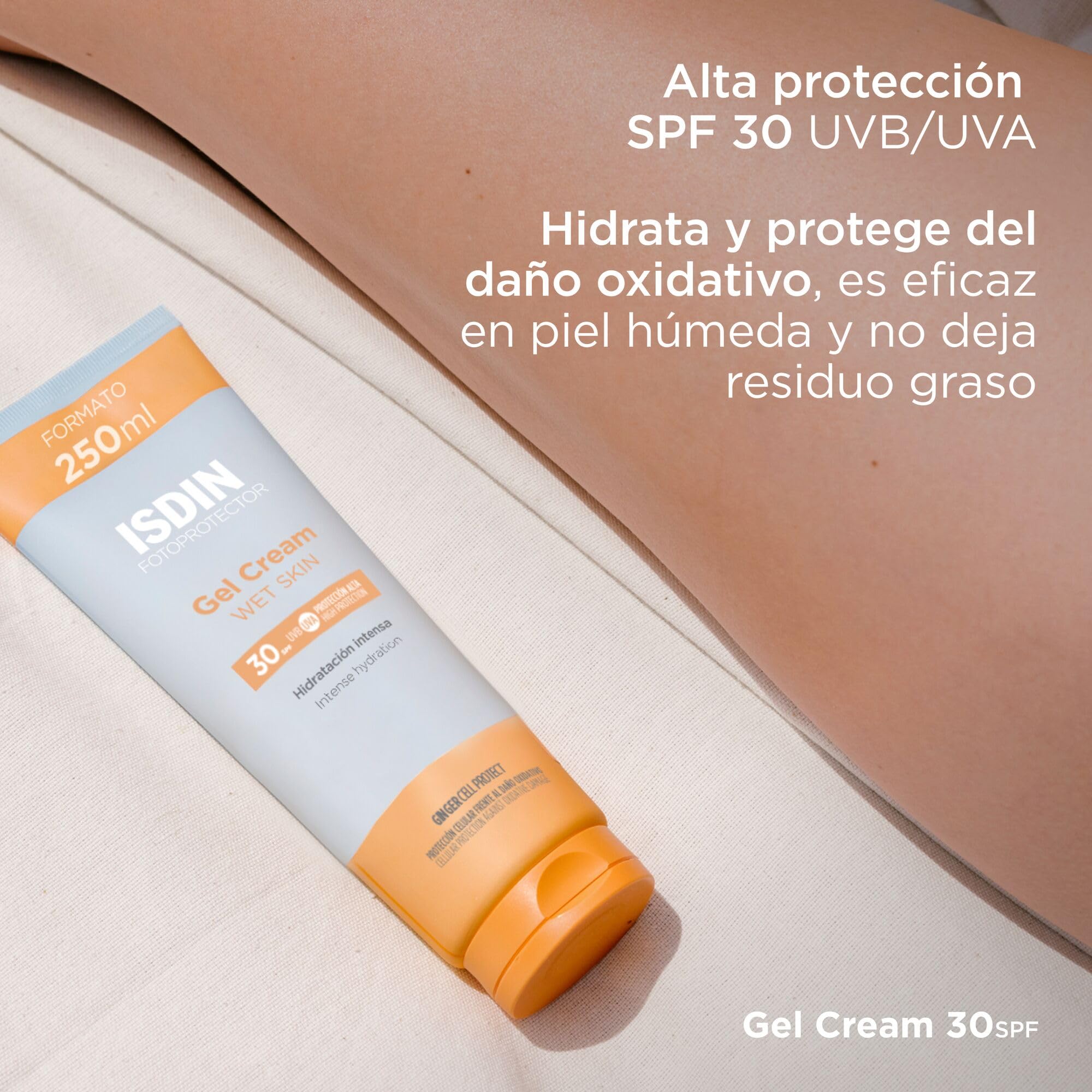 isdin-fotoprotector-gel-cream-wet-skin-spf-30-corporal-250-ml image 4