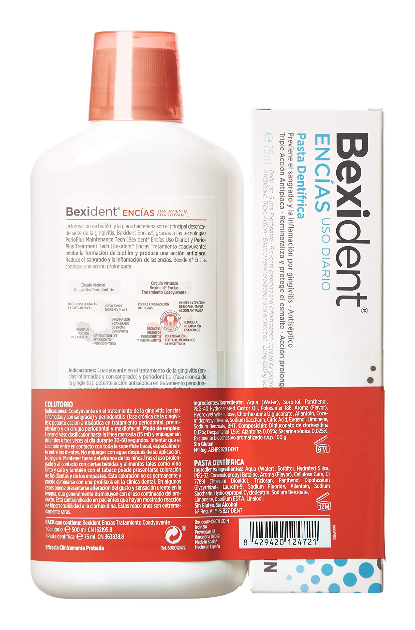 isdin-bexident-enc-as-tc-pack-colutorio-500-ml-pasta-75-ml image 2