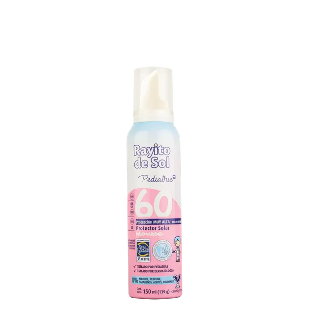 rayito-de-sol-mousse-solar-pediatric-fps-60-150ml image 1