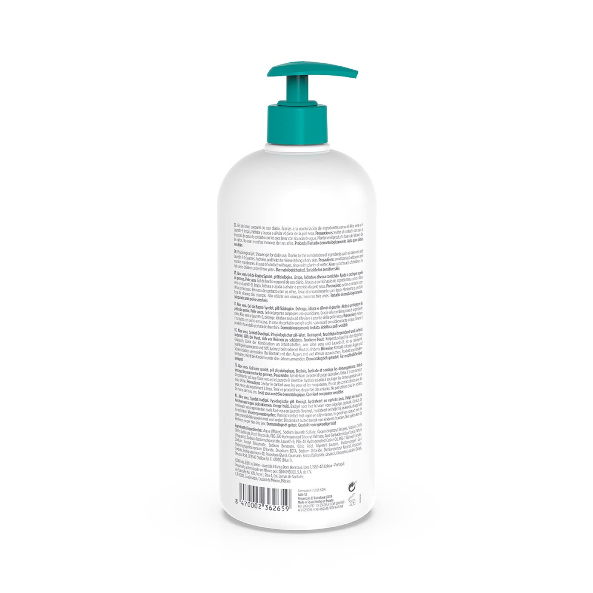 isdin-germisdin-aloe-vera-gel-de-ba-o-syndet-2-x-1-l image 7
