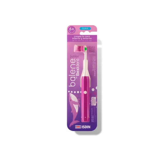 isdin-balene-by-bexident-cepillo-de-dientes-junior-purple-soft image 1