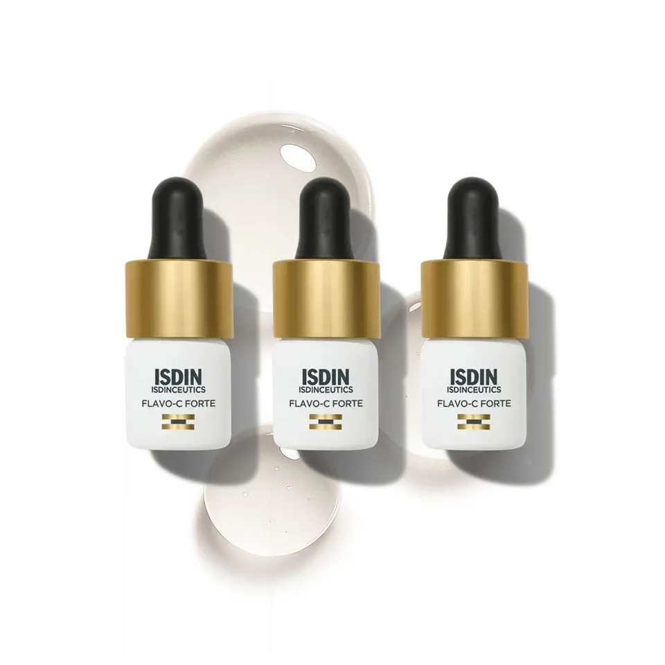isdin-isdinceutics-flavo-c-forte-s-rum-facial-vitamina-c-15-3-unidades image 1