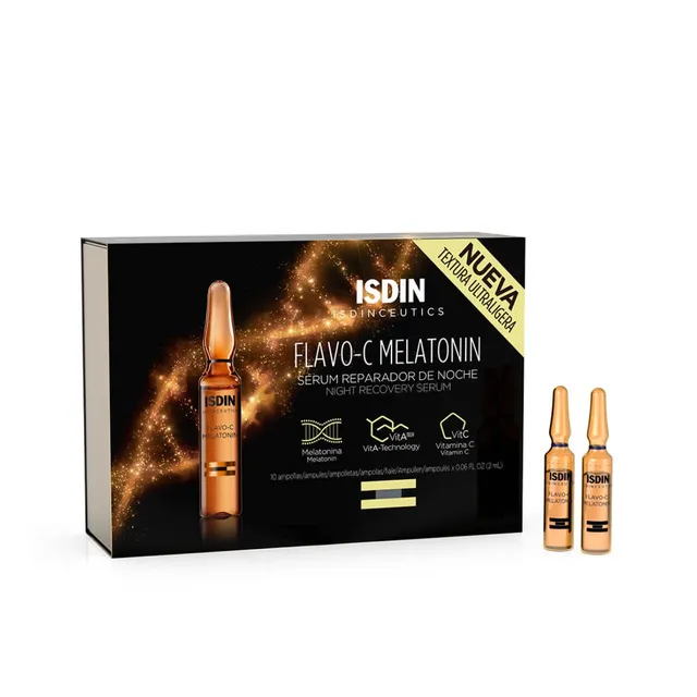 isdin-isdinceutics-flavo-c-melatonin-s-rum-reparador-de-noche image 1
