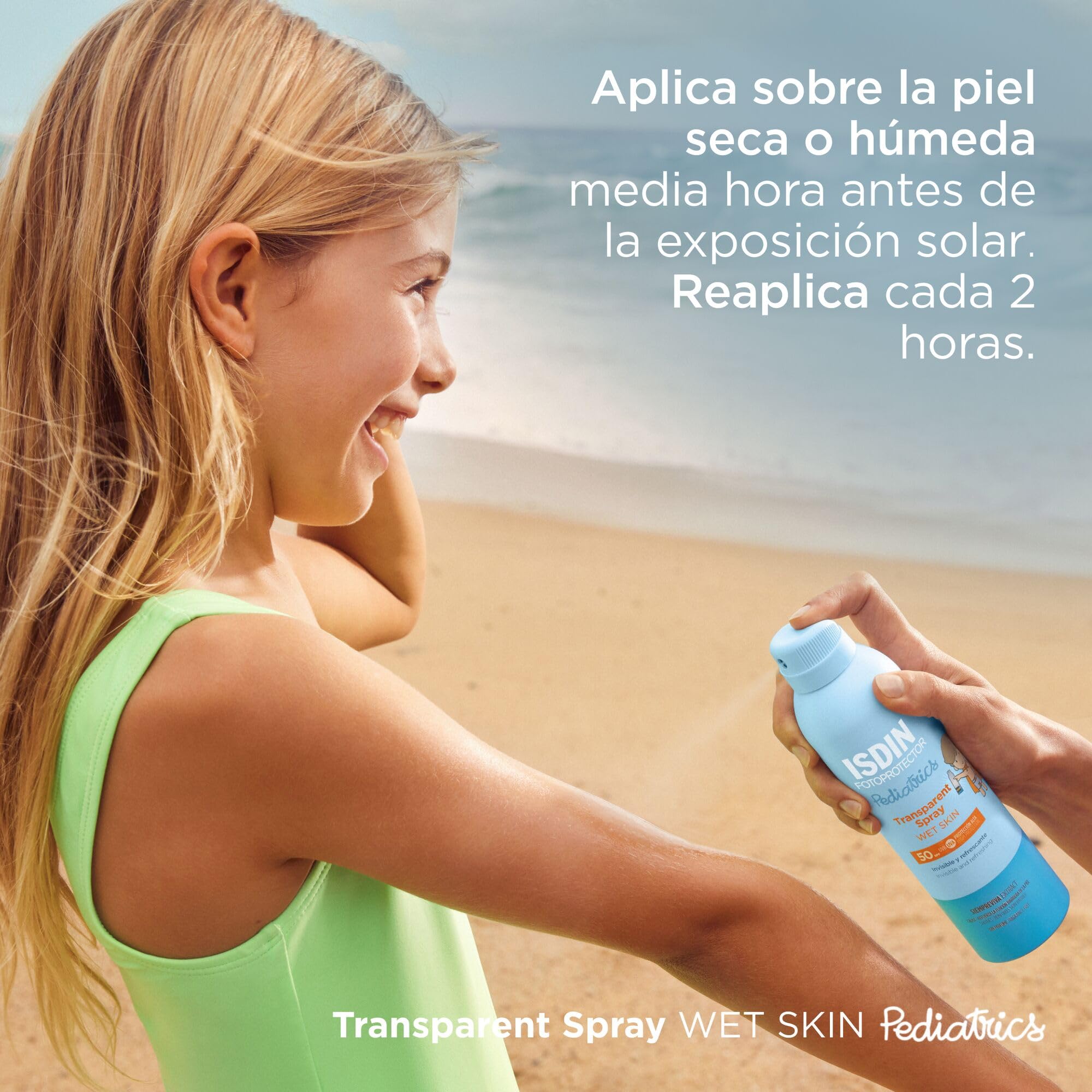 isdin-pediatrics-transparent-spray-wet-skin-spf50-250-ml image 8