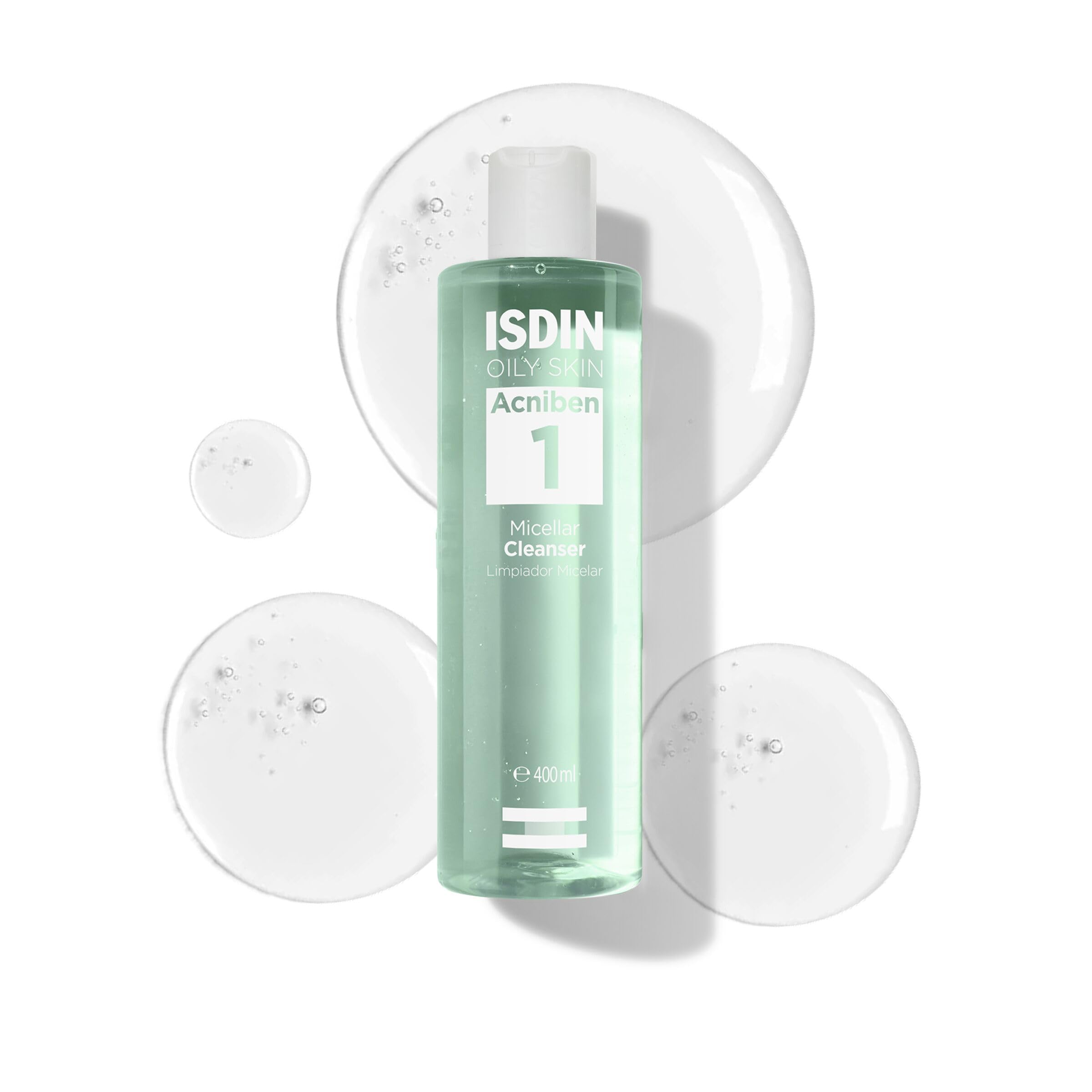isdin-acniben-micellar-cleanser-limpiador-facial-piel-grasa-400-ml image 1