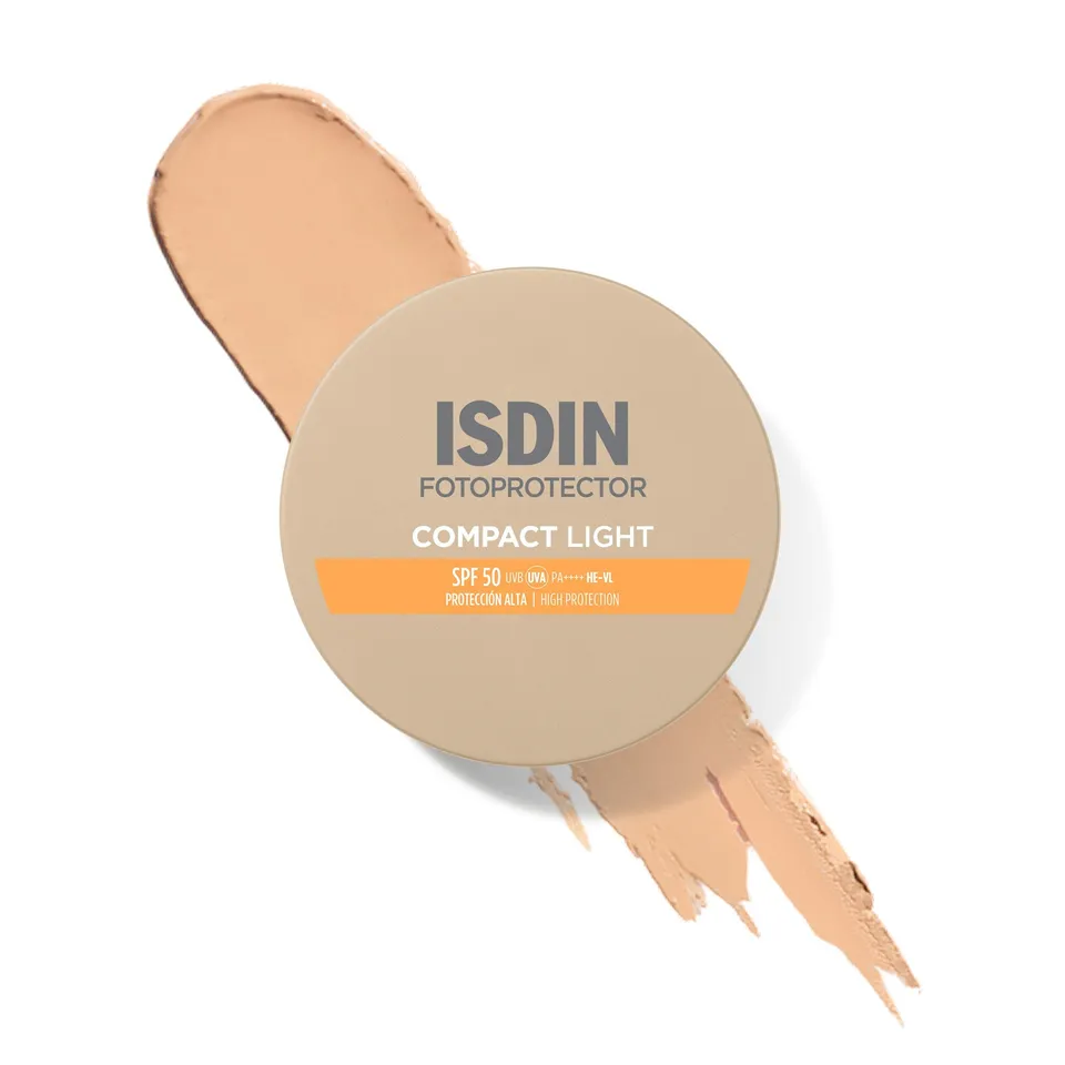 isdin-fotoprotector-compact-light-spf-50-protector-solar-facial-10g image 1