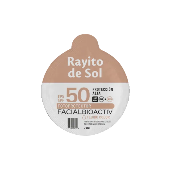 rayito-de-sol-facial-bioactiv-fps-50-fluido-color-summer-glow-2g image 1