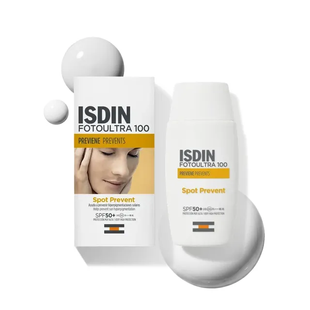 isdin-fotoultra-100-spot-prevent-spf50-protector-solar-facial-50-ml image 1