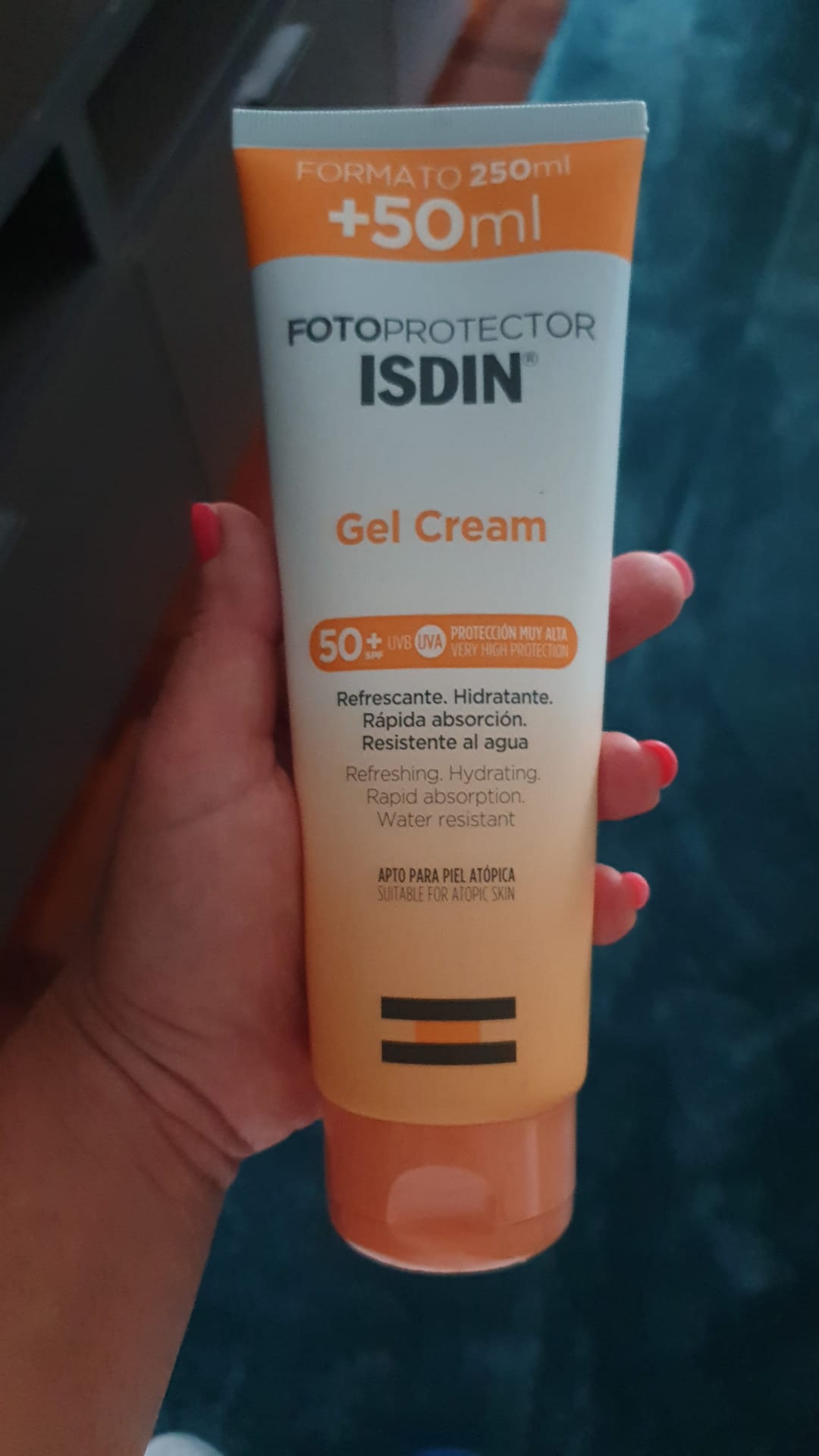 Ideal para piel mojada