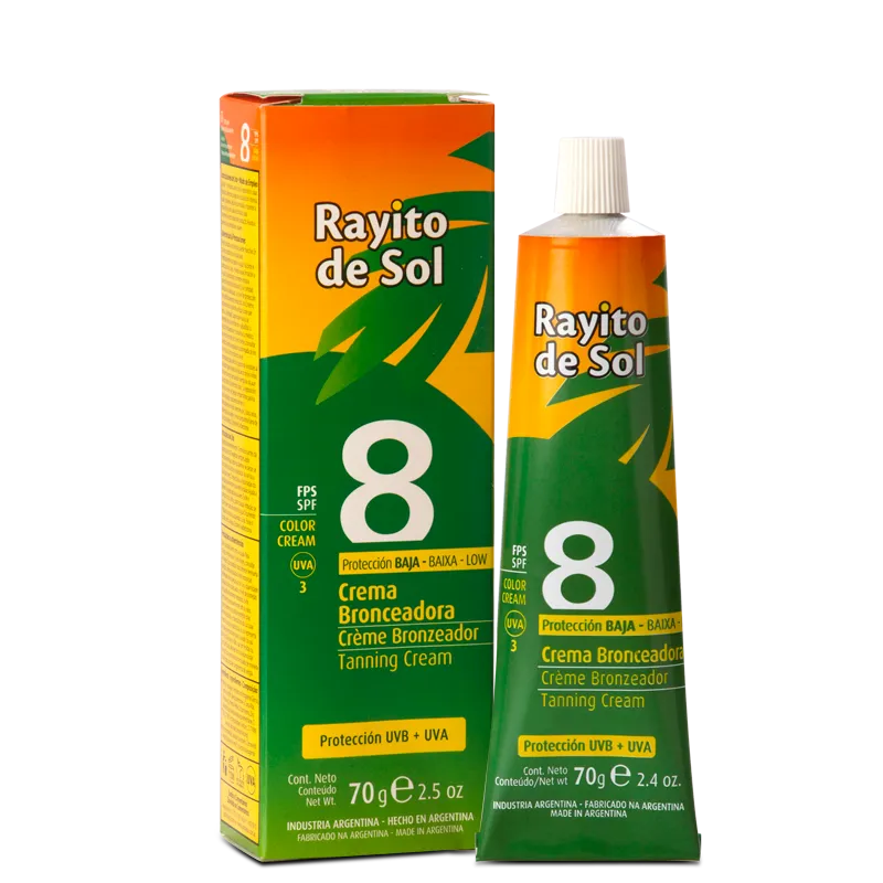 rayito-de-sol-crema-bronceadora-fps-8-70g image 1