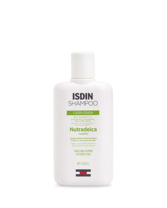 isdin-nutradeica-champ-dermatol-gico-caspa-grasa-200-ml image 1
