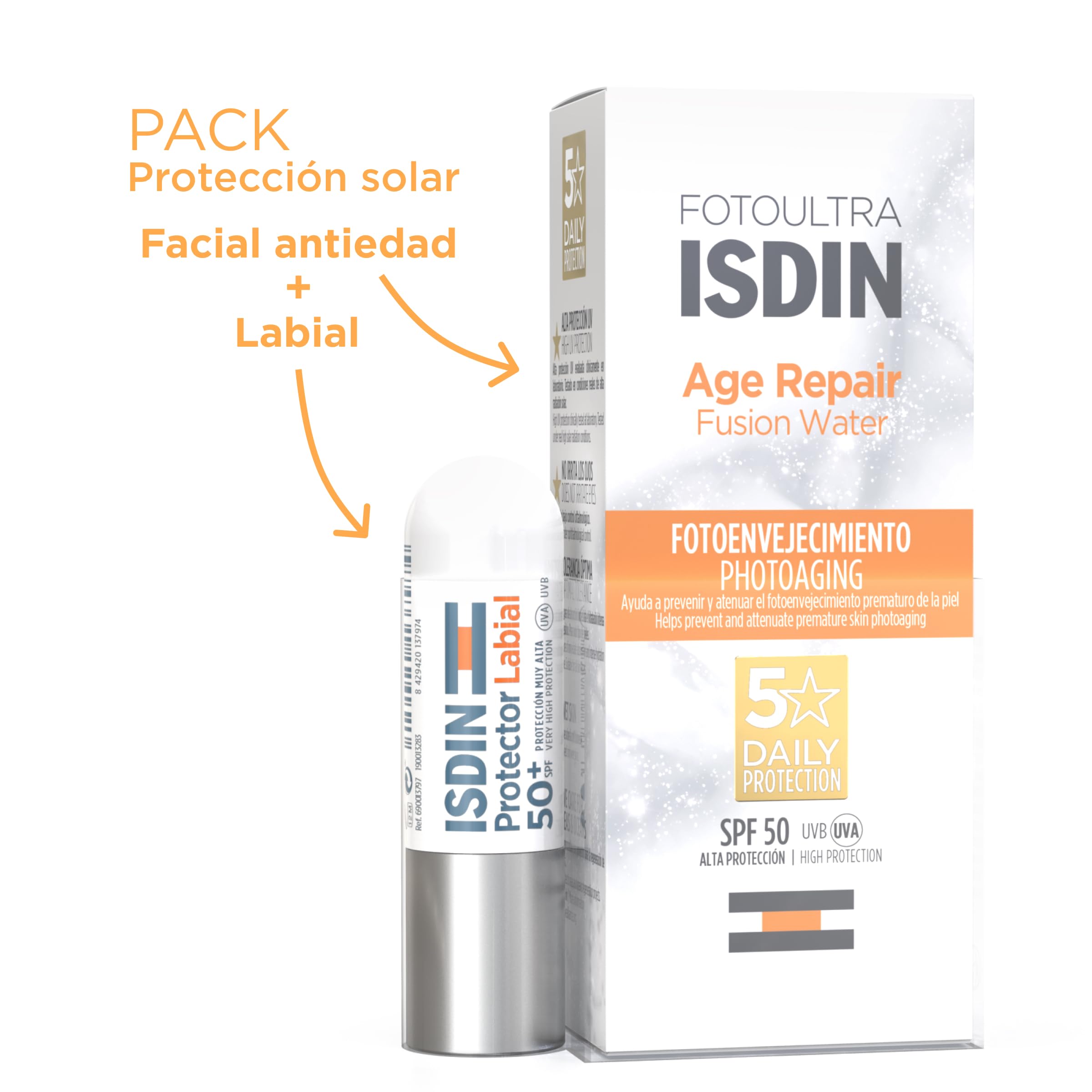 isdin-pack-fusion-water-repair-spf-50-protector-labial-spf-50 image 2