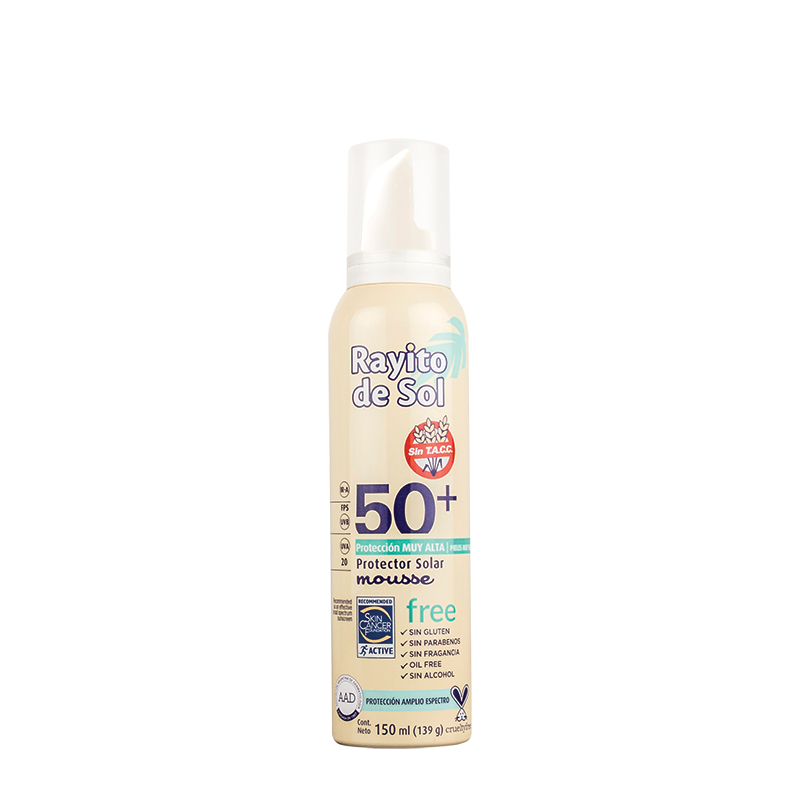 rayito-de-sol-mousse-solar-gluten-free-fps-50-150ml image 1