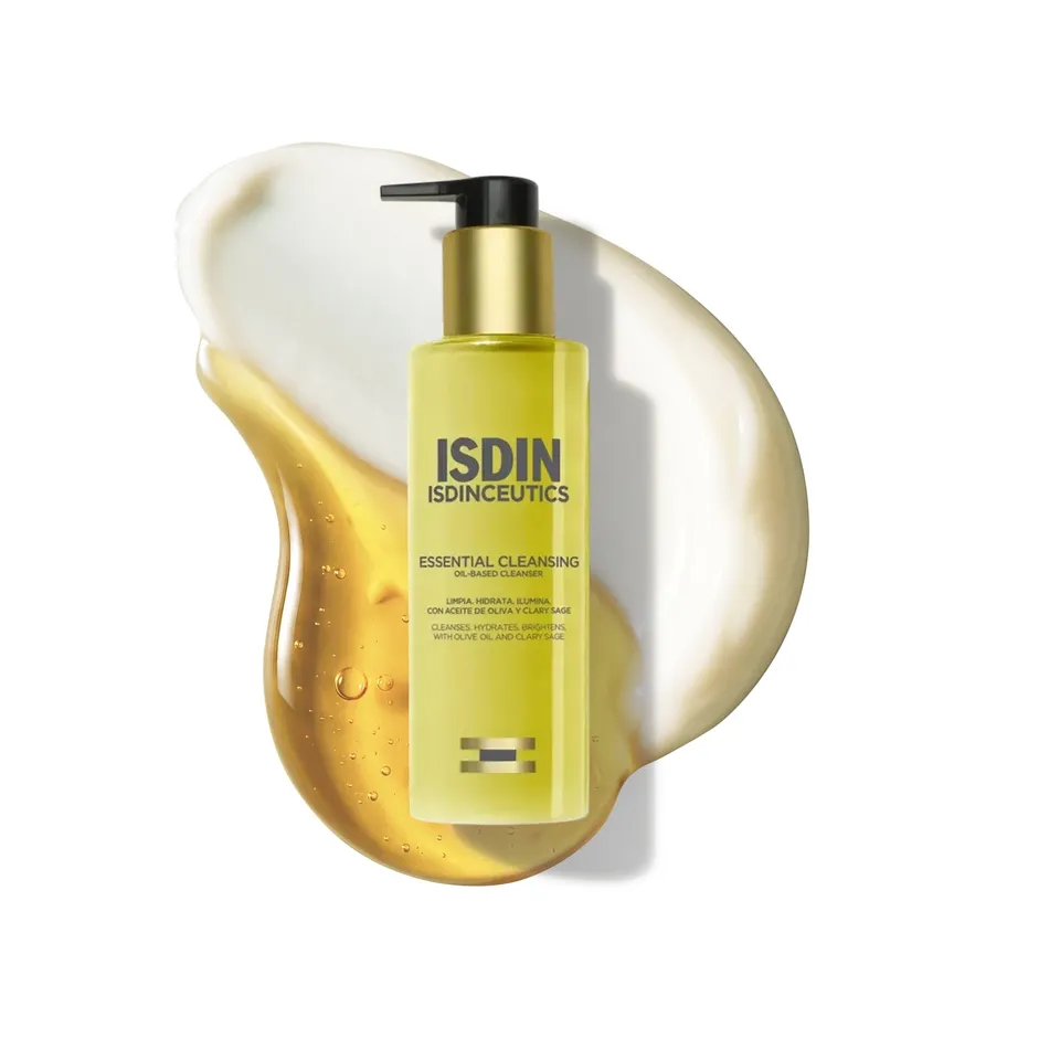 isdin-isdinceutics-essential-cleansing-aceite-limpiador-facial-oil-to-milk-200-m image 1