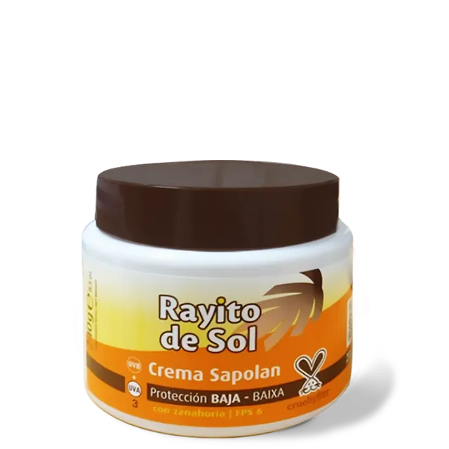 rayito-de-sol-fps-6-crema-sapolan-zanahoria-280-g image 1