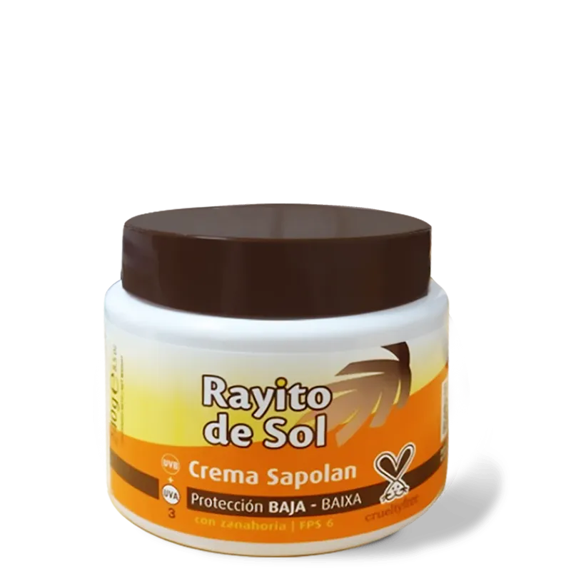 rayito-de-sol-fps-6-crema-sapolan-zanahoria-280-g image 1