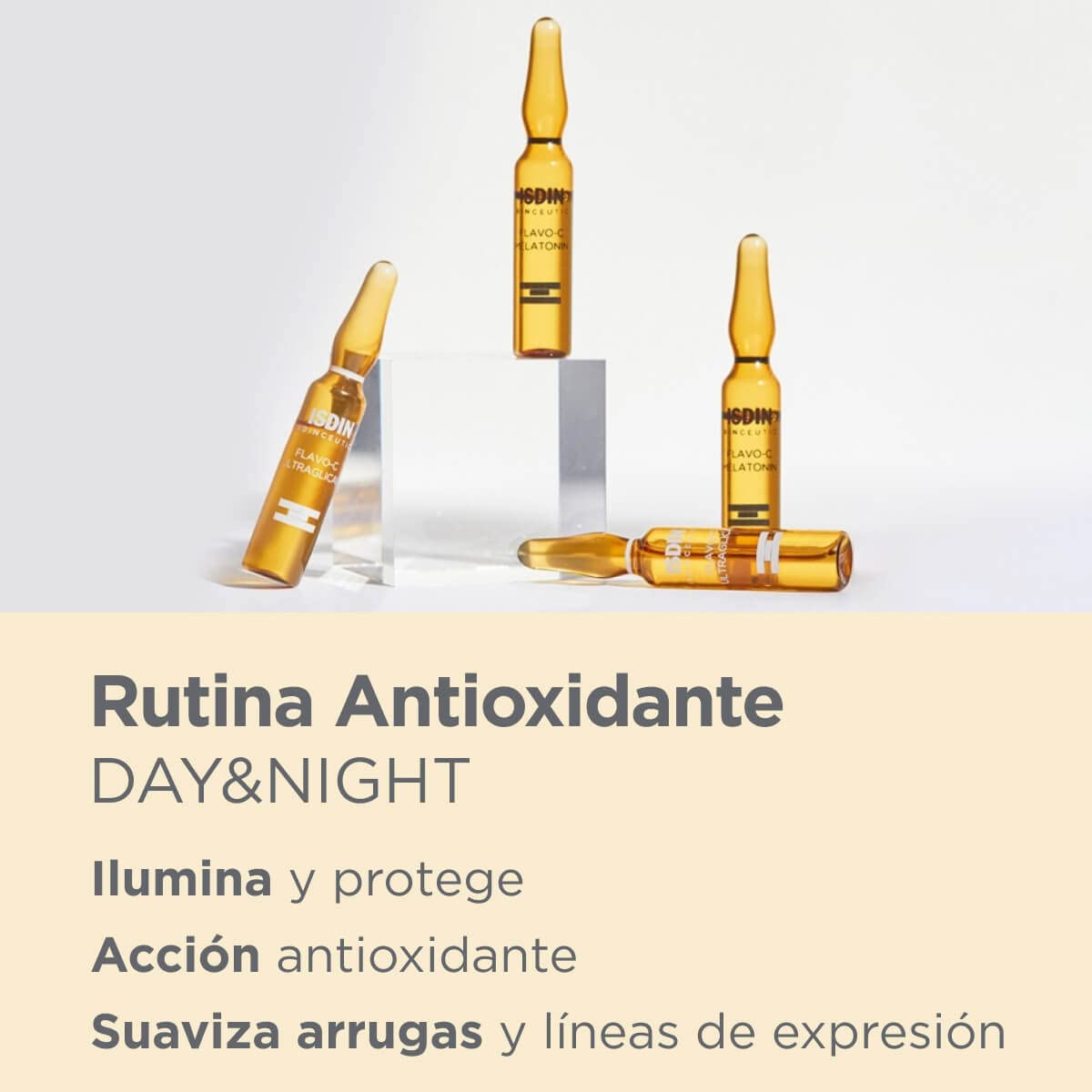isdin-isdinceutics-day-night-rutina-antioxidante-ampollas-10x2-ml-10x2-ml image 4