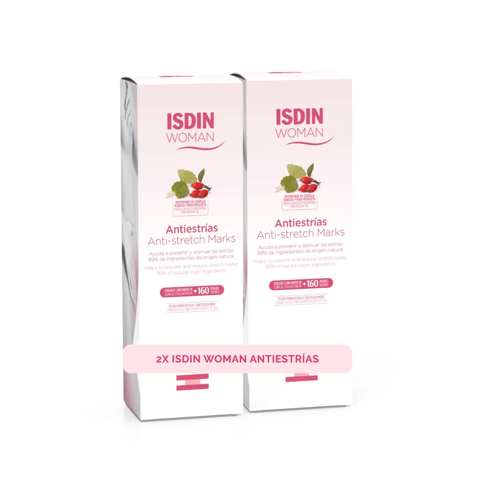 isdin-woman-antiestr-as-pack-duplo-crema-corporal-2x250-ml image 1