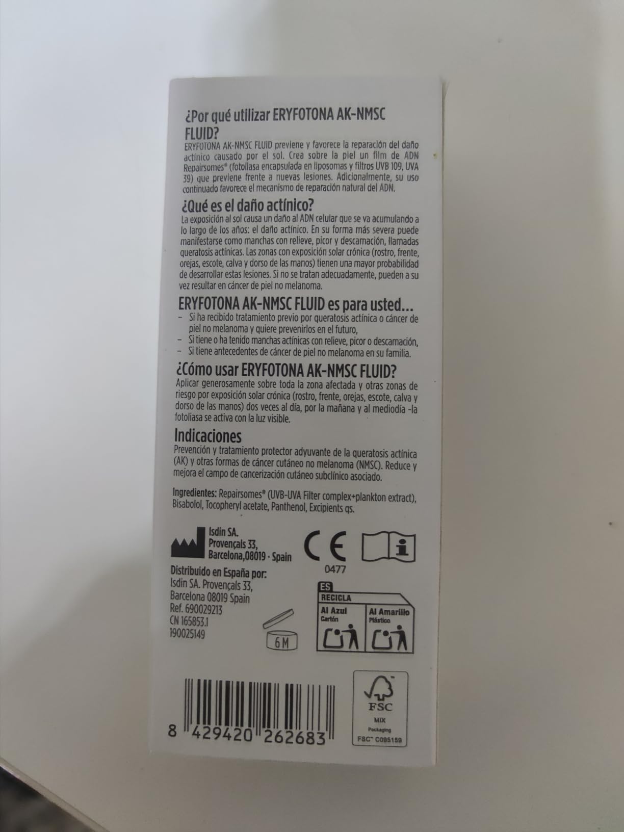 Imprescindible para queratosis