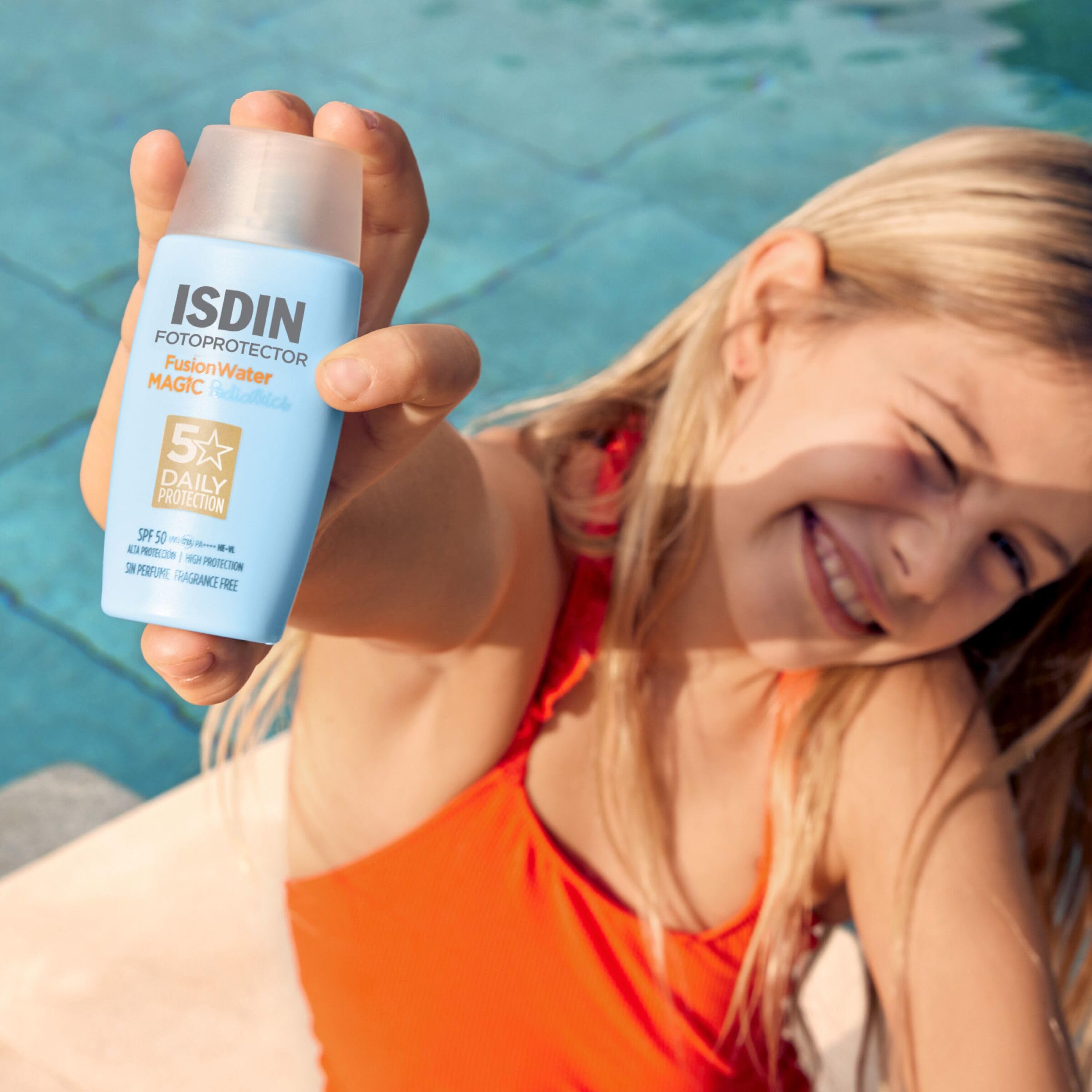 isdin-pediatrics-fusion-water-spf-50-protector-solar-facial-infantil-50-ml image 2